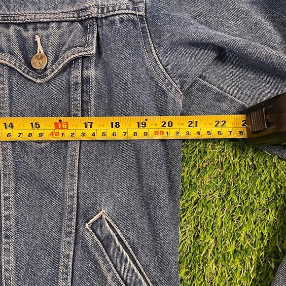 VTG Disney Mickey Unlimited Jerry Leigh embroidered denim jacket size small - Picture 7 of 8